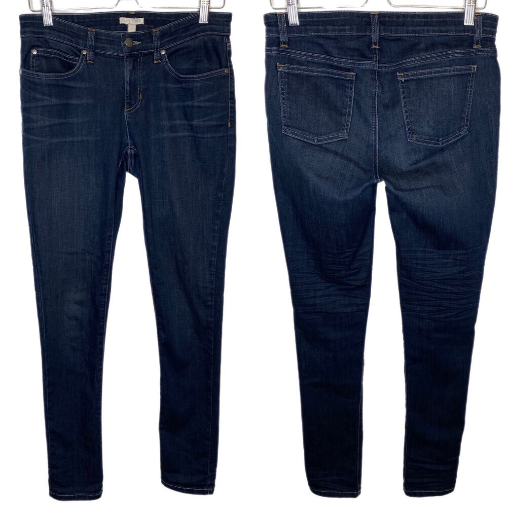 Eileen Fisher Mid Rise‎ Skinny Jeans Dark Wash size 4 / 27